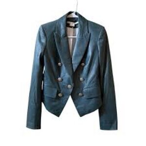 Veronica Beard green Double-Breasted Blazer